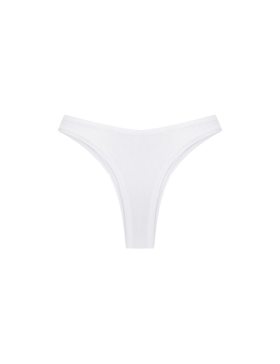 White Balance Thong in bamboo-lyocell, back flat lay