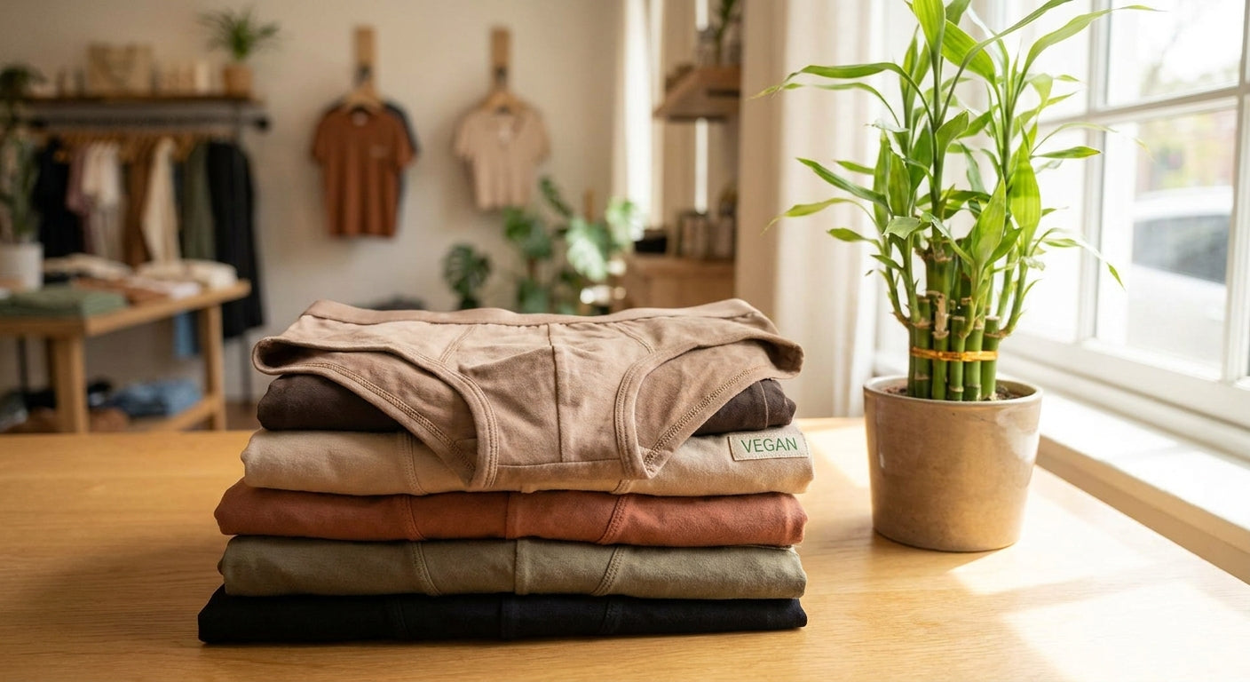 Bamboo underwear for vegan fashion shoppers