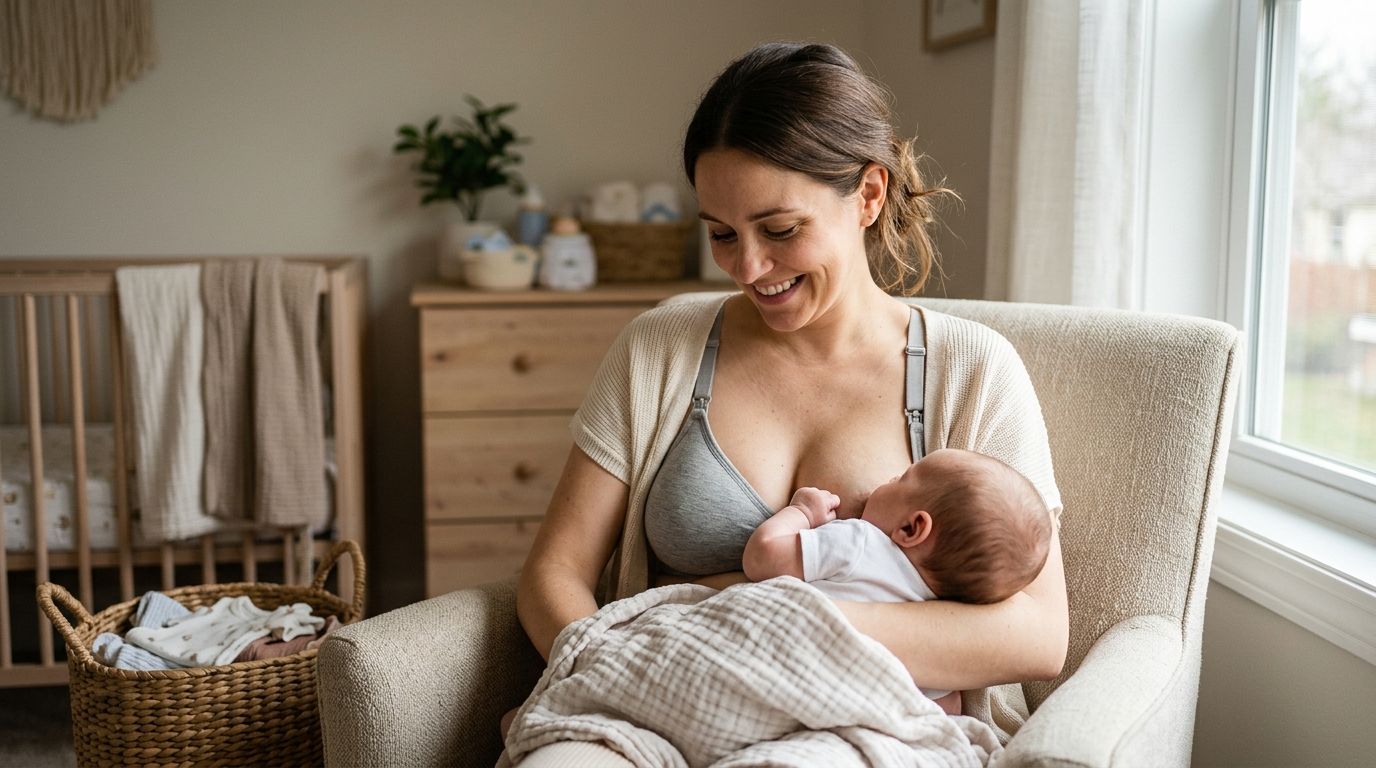 Best nursing bras for breastfeeding moms in 2026