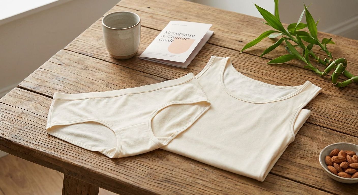 Bamboo underwear for menopause weight fluctuation comfort