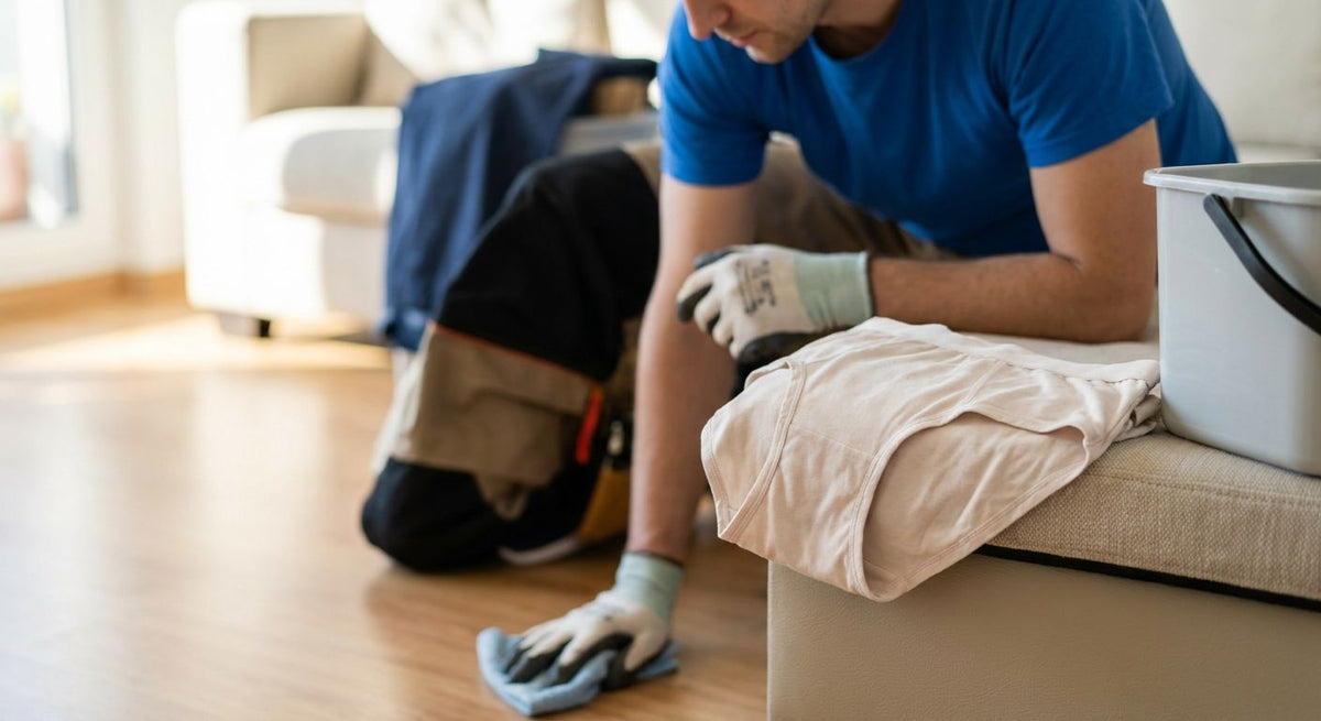 Bamboo underwear for house cleaners and physical labor jobs