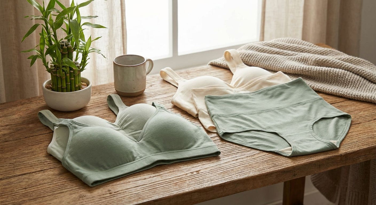 Bamboo underwear for breast reduction recovery