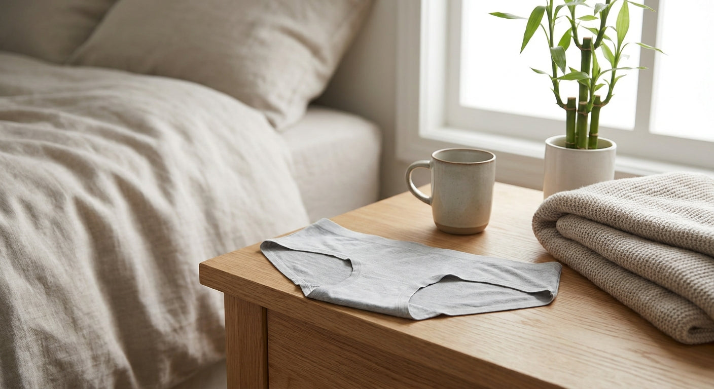 Bamboo underwear for post-surgical recovery comfort