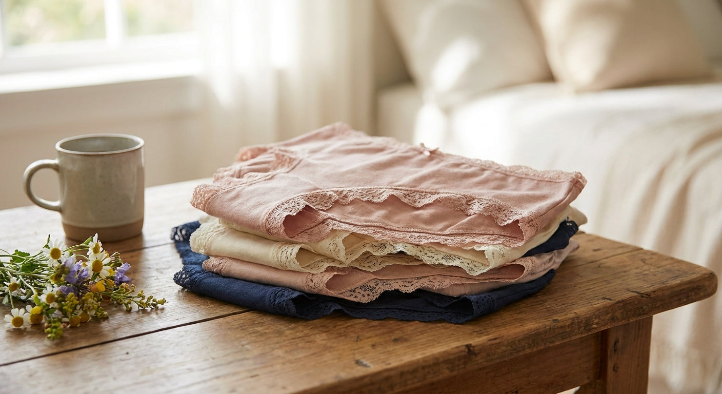 French-cut underwear for a vintage-inspired fit