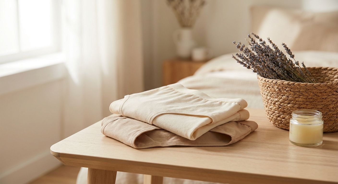 Organic cotton underwear for psoriasis flare-ups