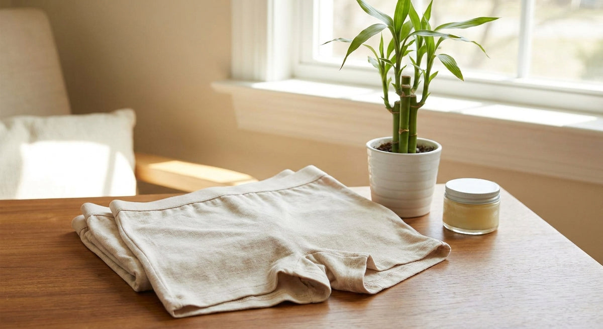 Bamboo boyshorts for thigh chafing prevention