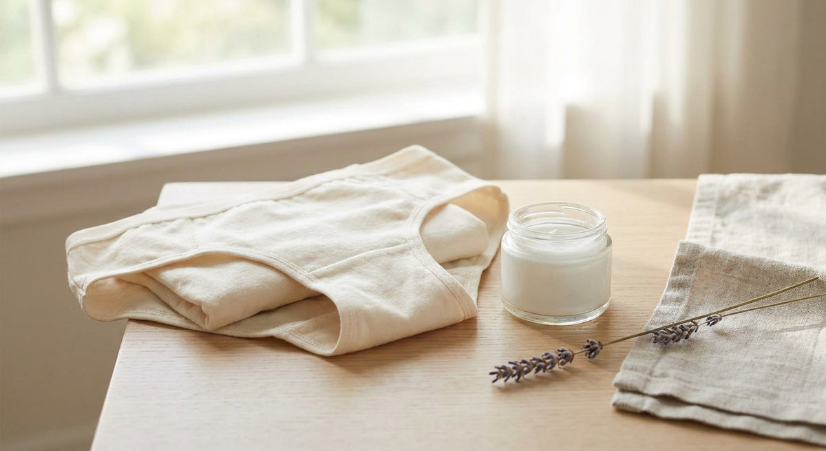 Breathable underwear for eczema-prone skin