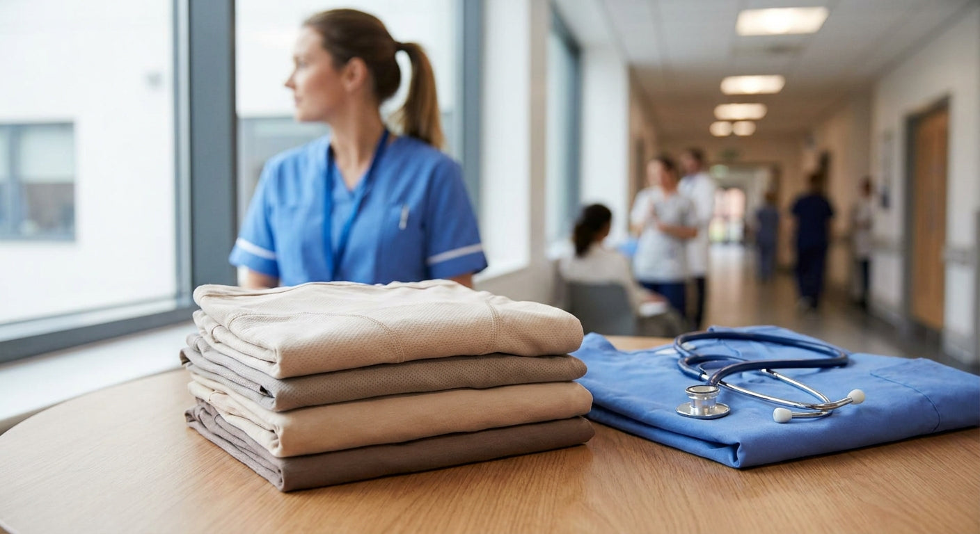 Breathable underwear for nurses on long shifts