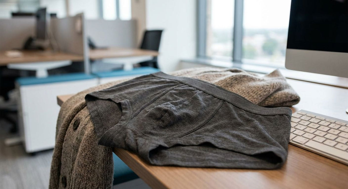 Bamboo underwear for cold office environments and AC comfort