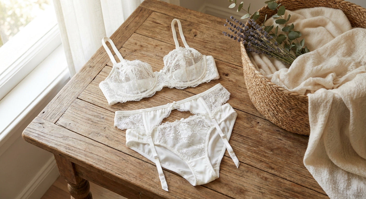 Sustainable underwear for a bridal trousseau
