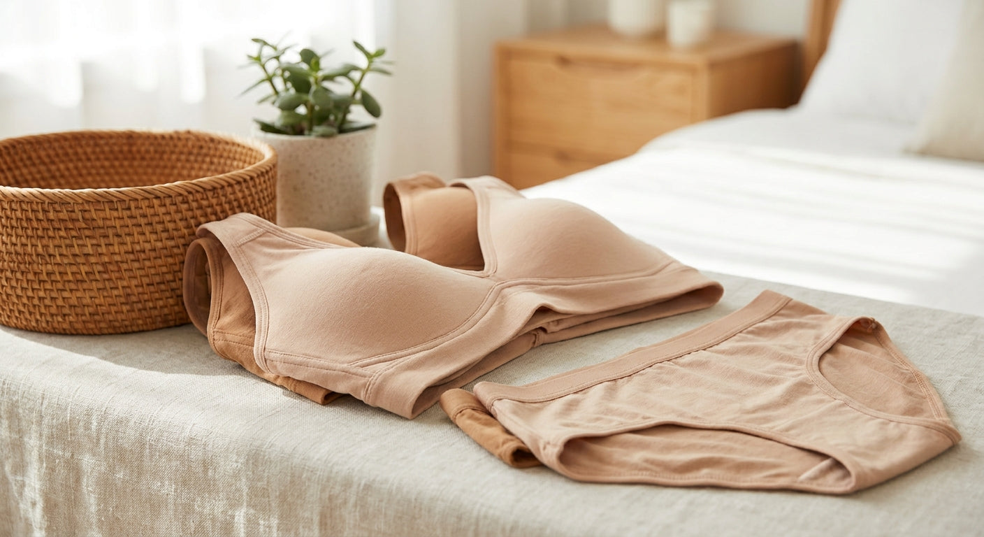 Bamboo underwear in nude shades for every skin tone