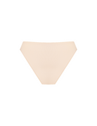 Beige Elevate High-Rise Bikini in bamboo-lyocell, back flat lay